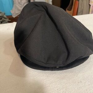 Kangol Black Cap with Gold Logo